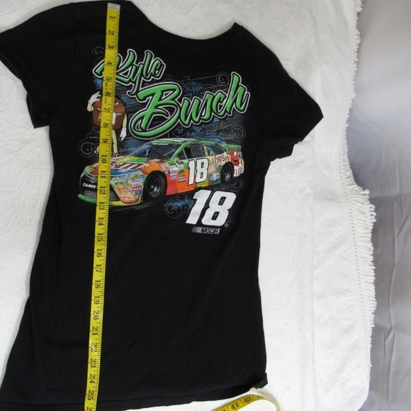 Kyle Busch m&ms Nascar racing cotton tee size medium - Picture 4 of 8